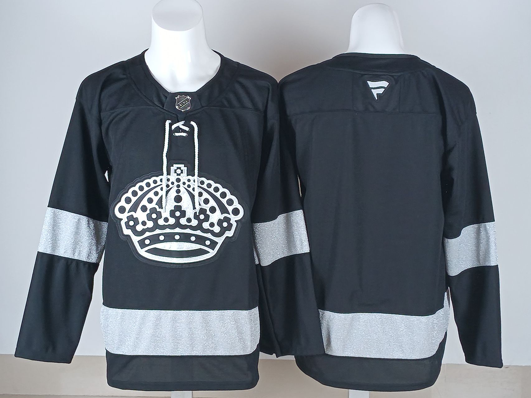 Men 2026 Los Angeles Kings Blank Black NHL Jersey style 02